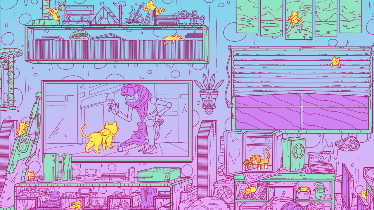 Скриншот A Building Full of Cats 2