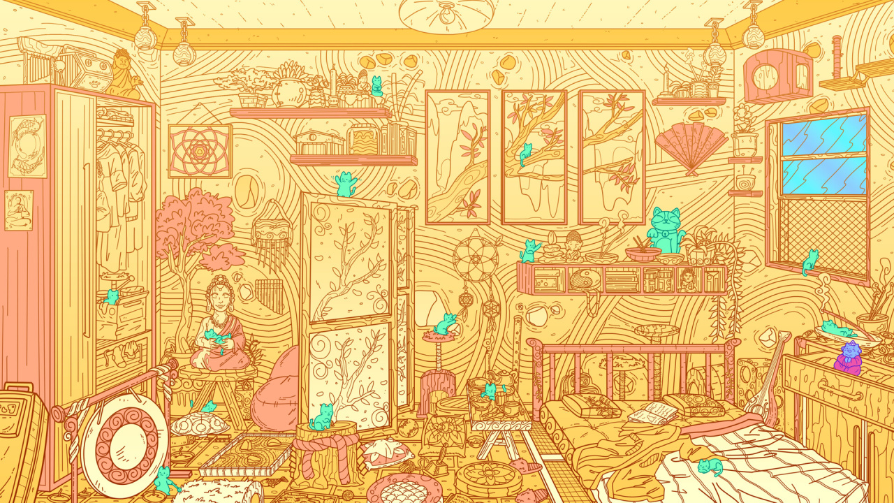 Скриншот A Building Full of Cats 2