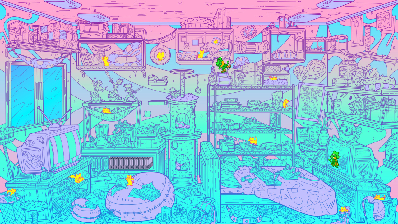 Скриншот A Building Full of Cats 2