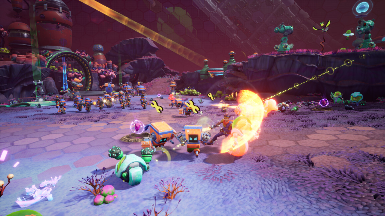 Скриншот Chip n Clawz vs. The Brainioids