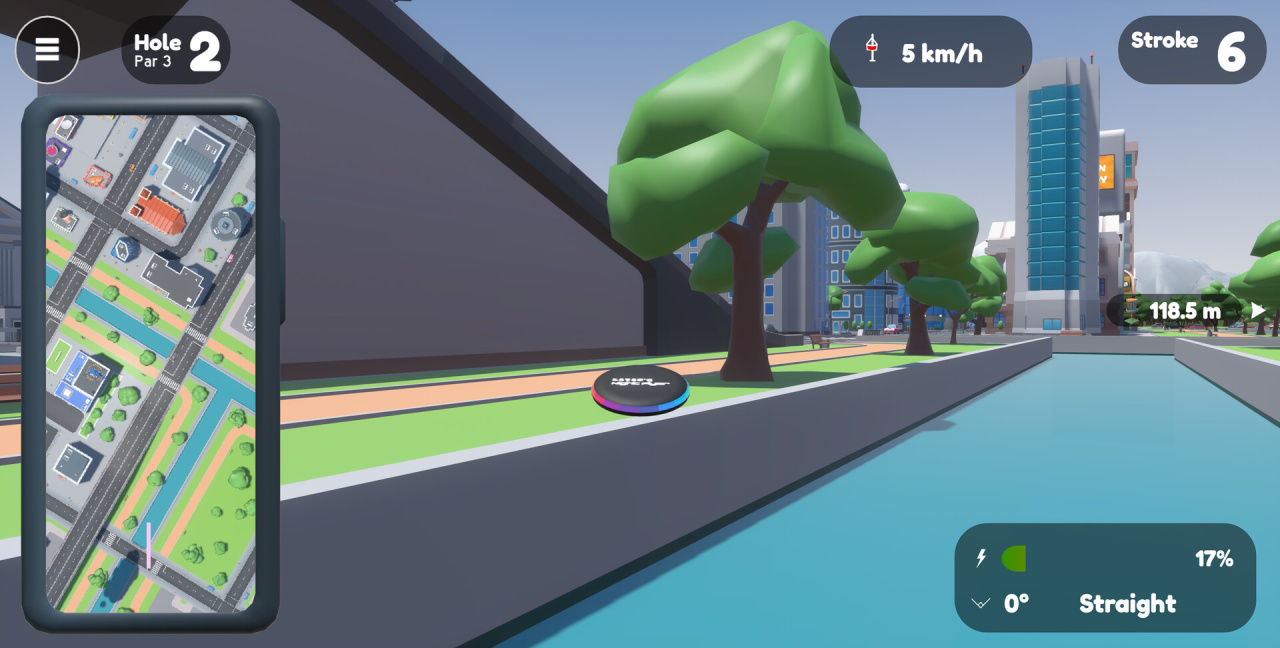 Скриншот Disc Golf City