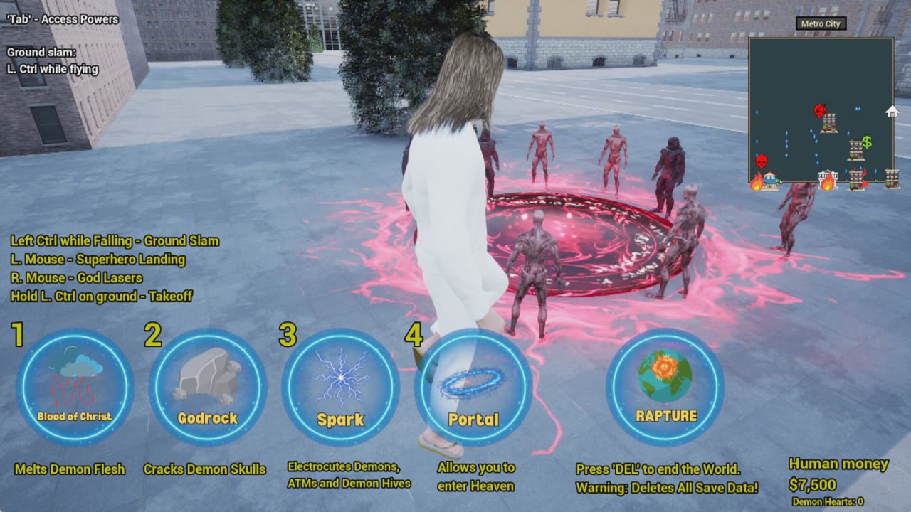 Скриншот Jesus Christ Simulator