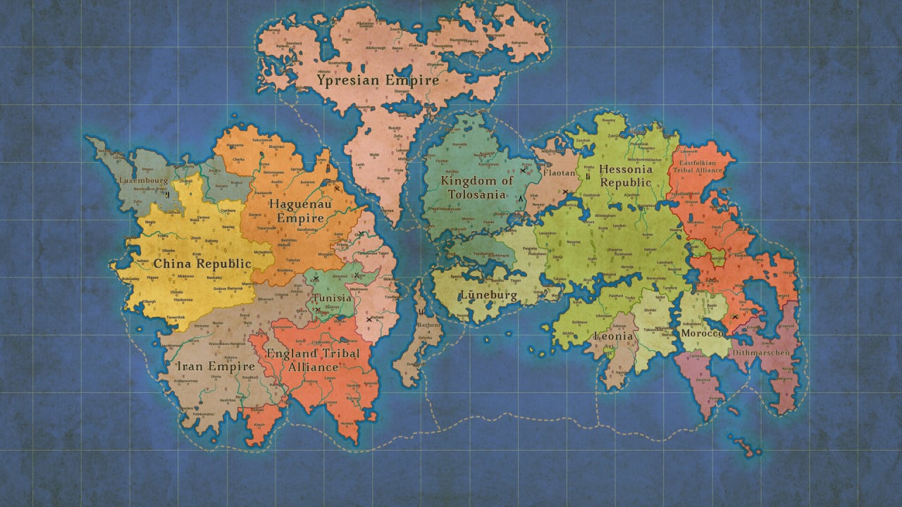 Скриншот Fantasy Map Simulator