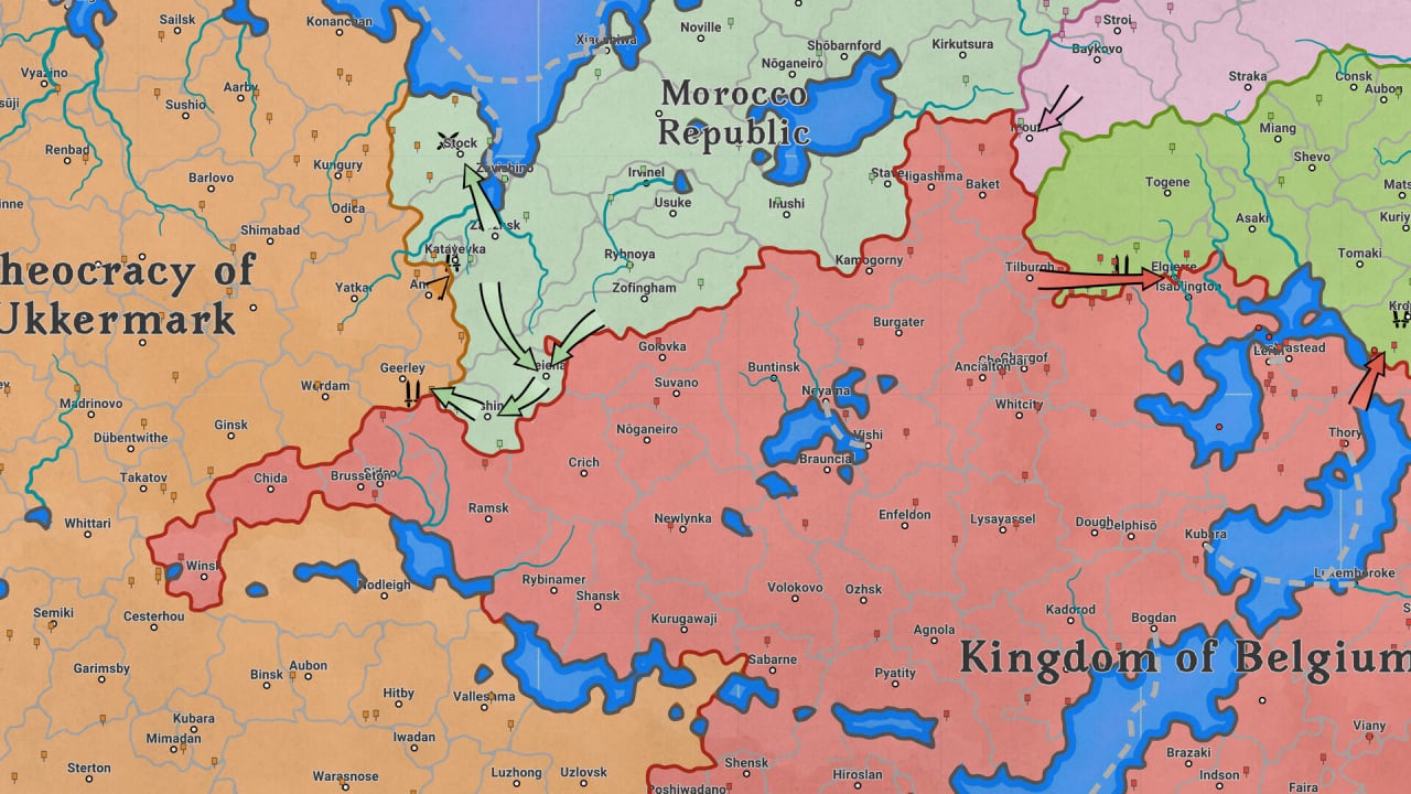 Скриншот Fantasy Map Simulator