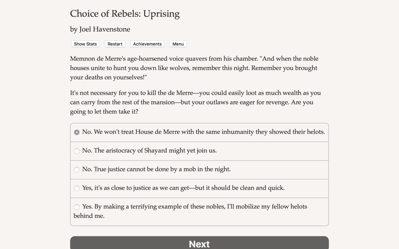 Скриншот Choice of Rebels: Uprising