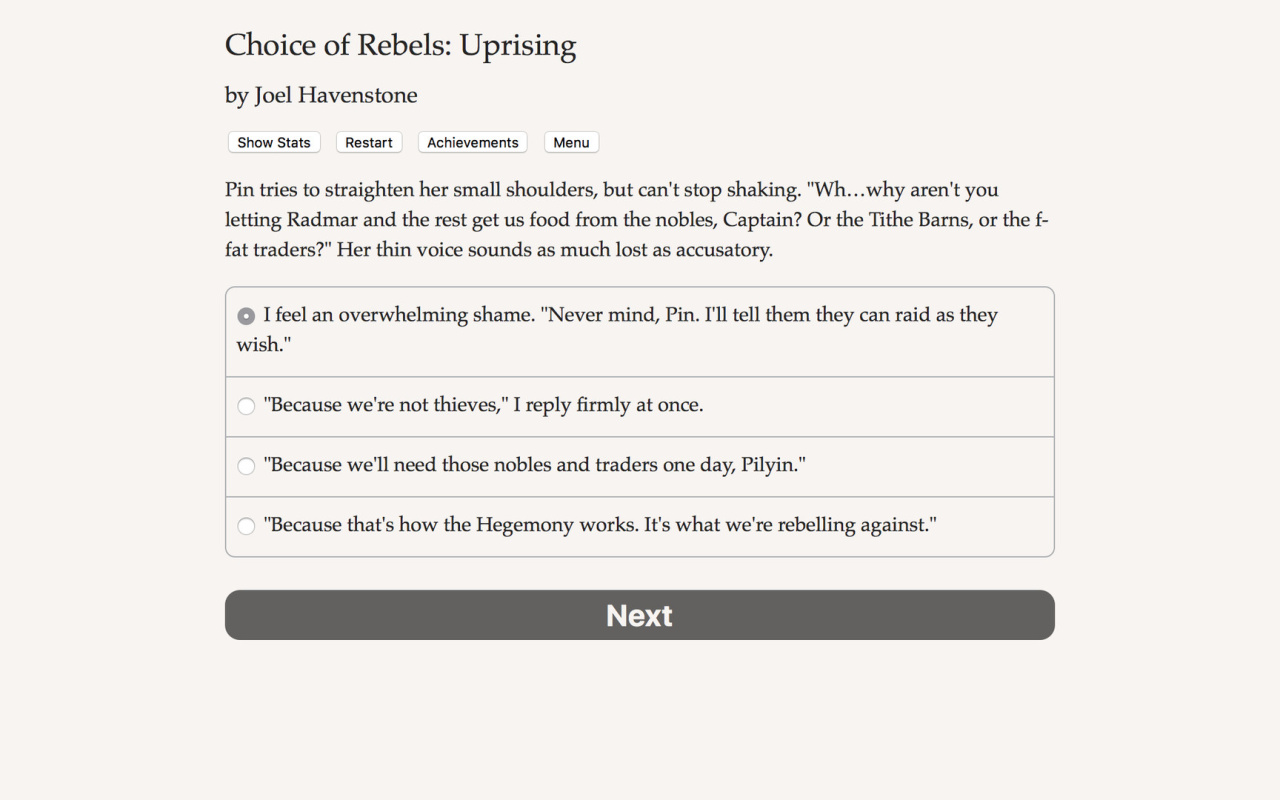 Скриншот Choice of Rebels: Uprising