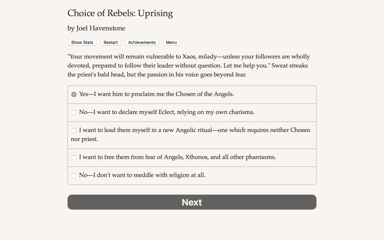 Скриншот Choice of Rebels: Uprising