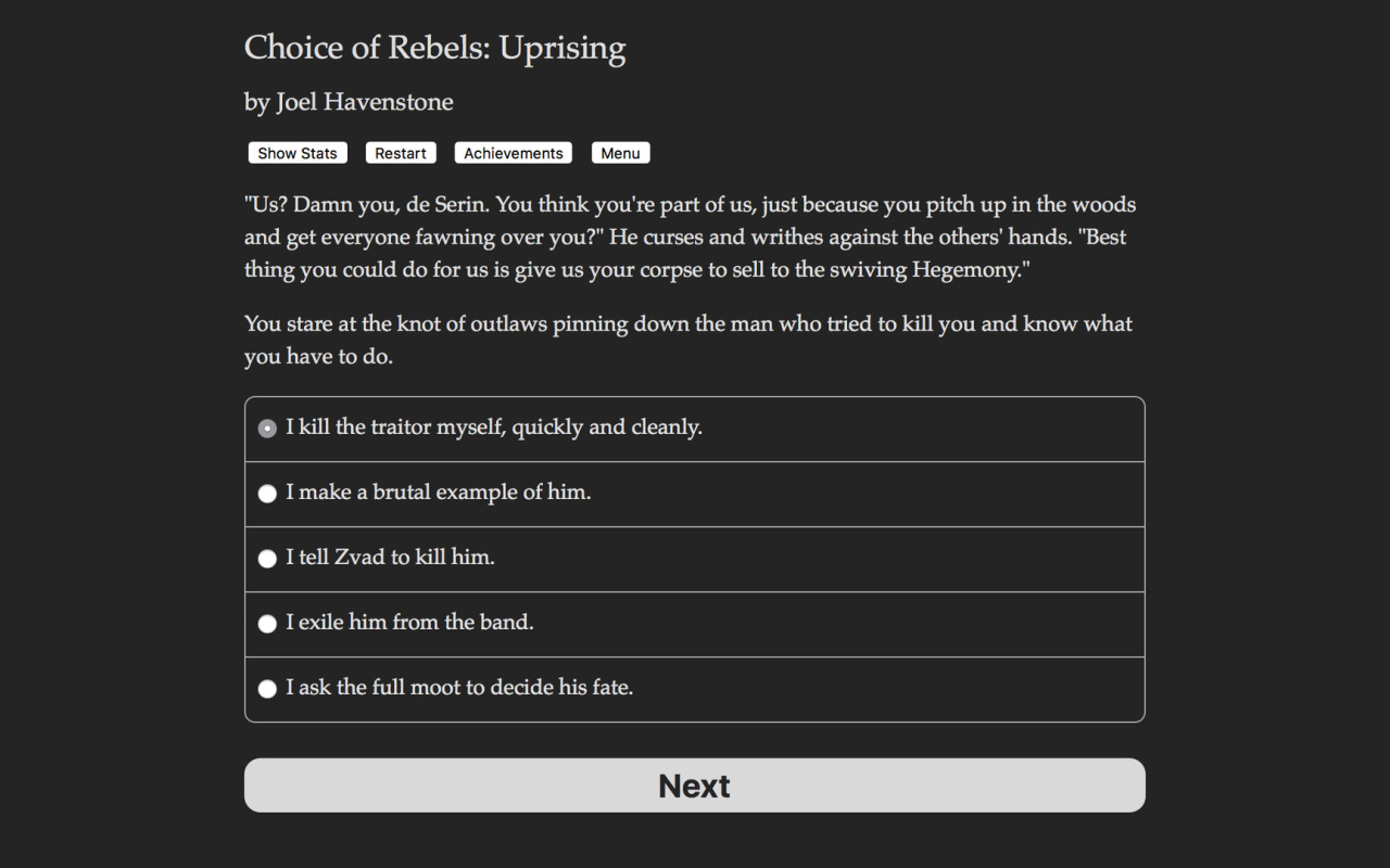 Скриншот Choice of Rebels: Uprising