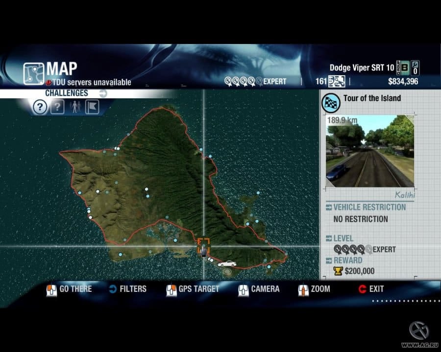 Скриншот Test Drive Unlimited
