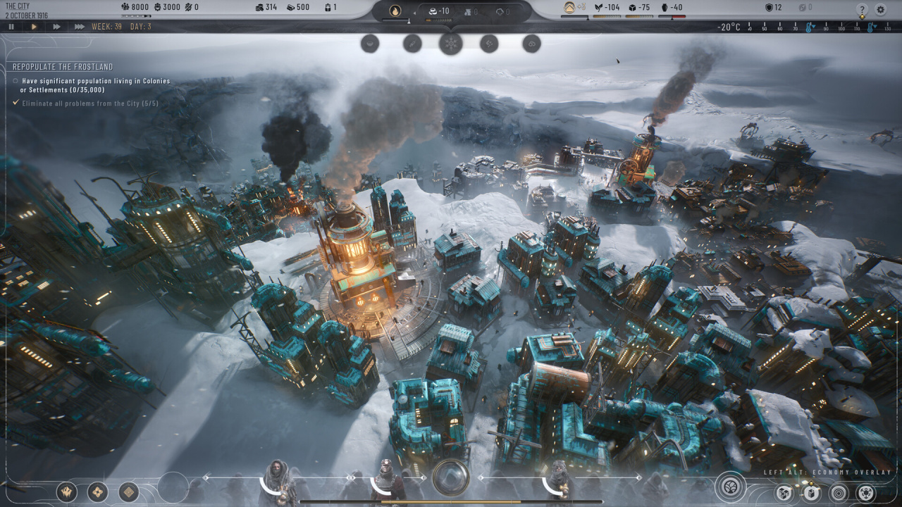 Скриншот Frostpunk 2