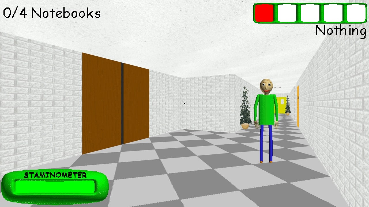 Скриншот Baldi's Basics Plus