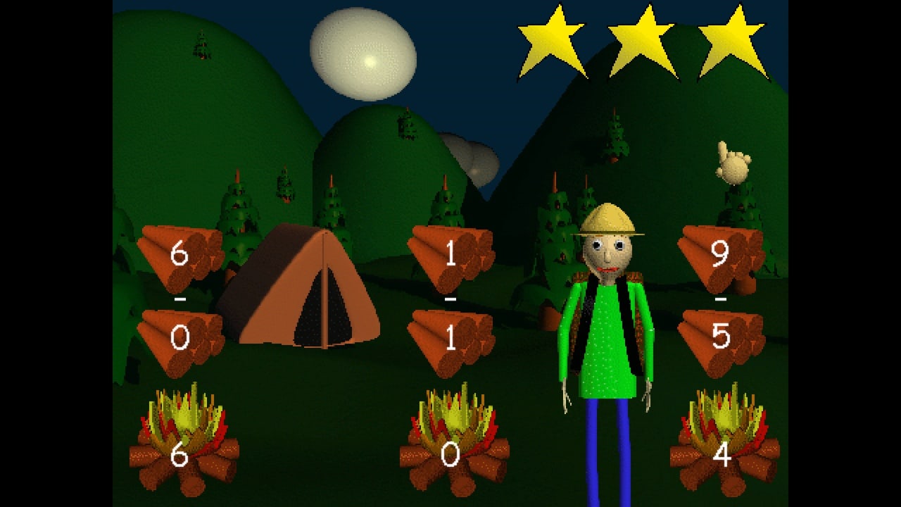Скриншот Baldi's Basics Plus