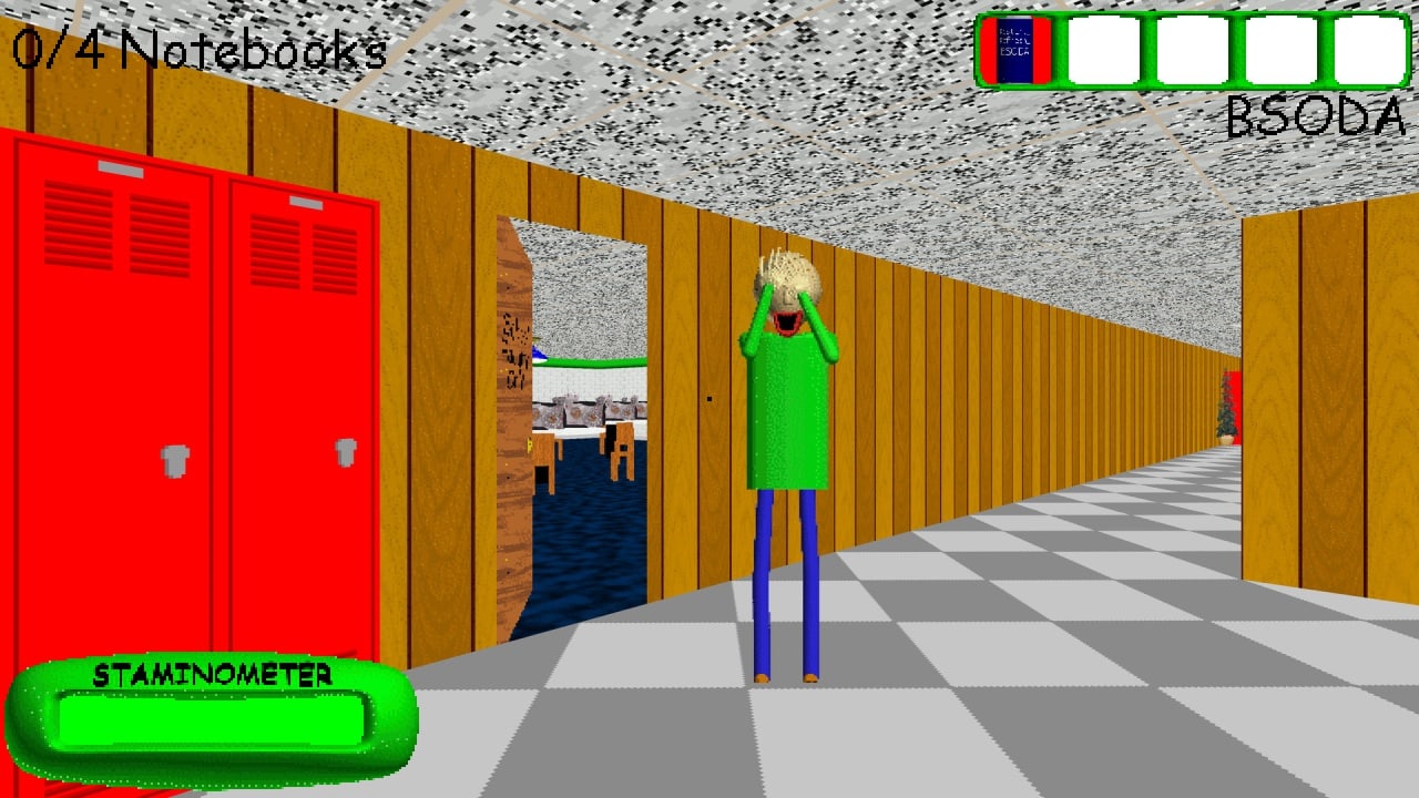 Скриншот Baldi's Basics Plus