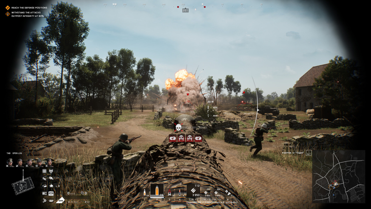 Скриншот Call to Arms: Panzer Elite
