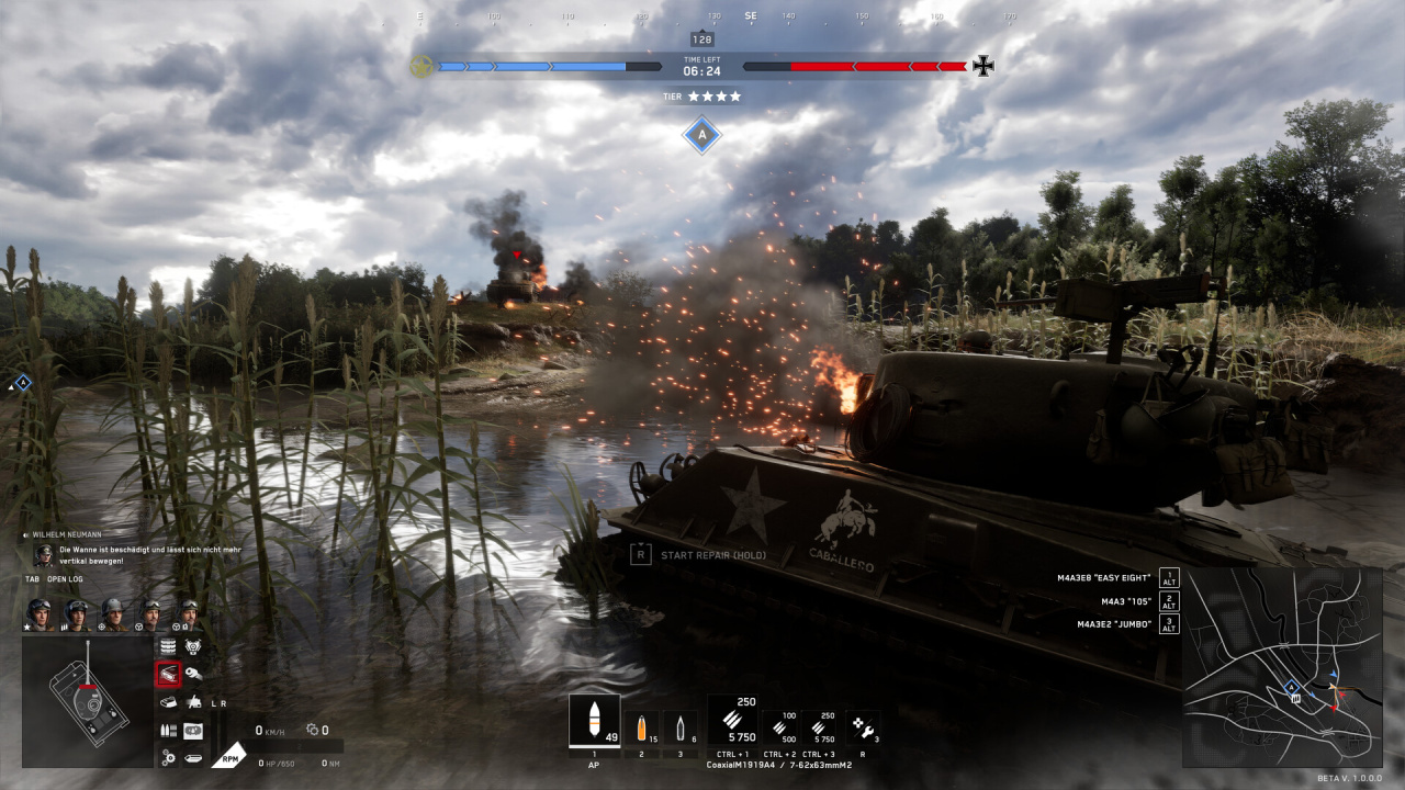 Скриншот Call to Arms: Panzer Elite