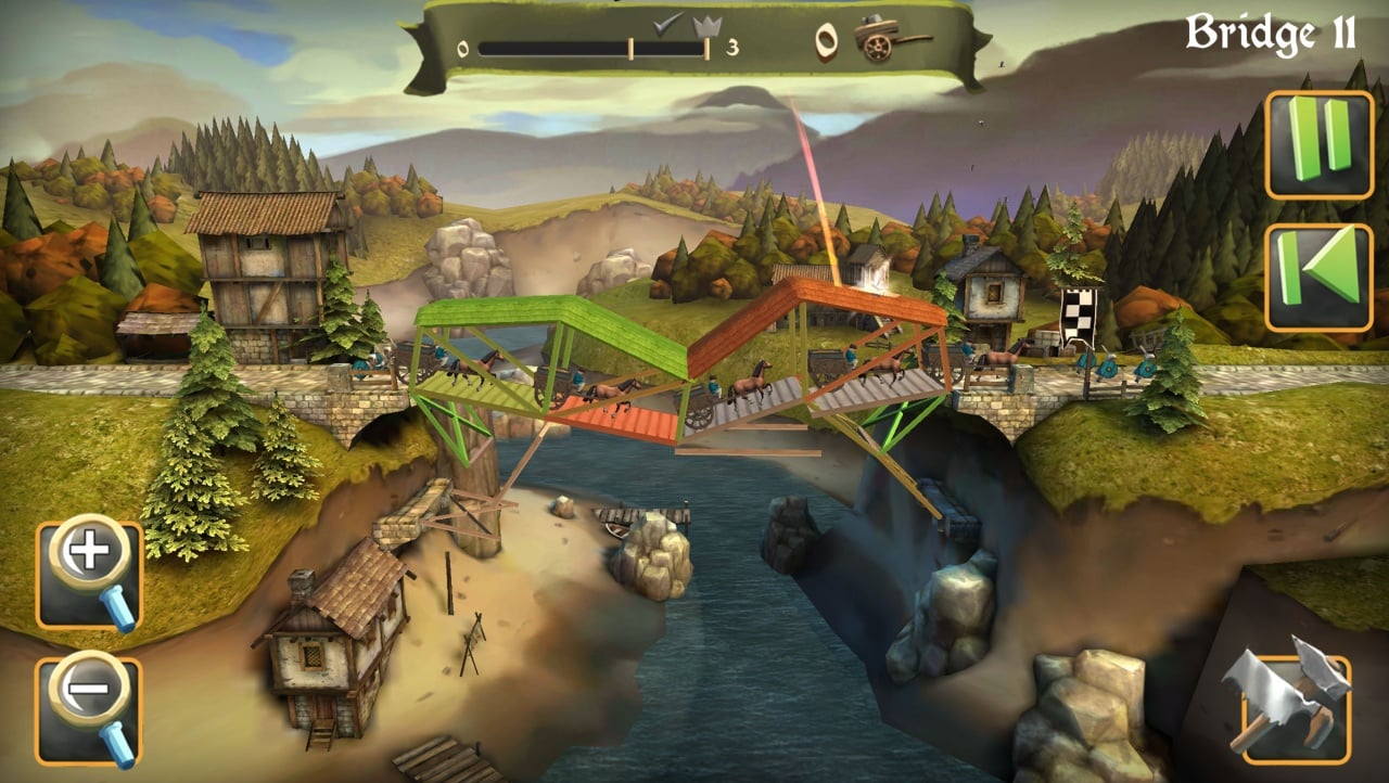 Скриншот Bridge Constructor Medieval