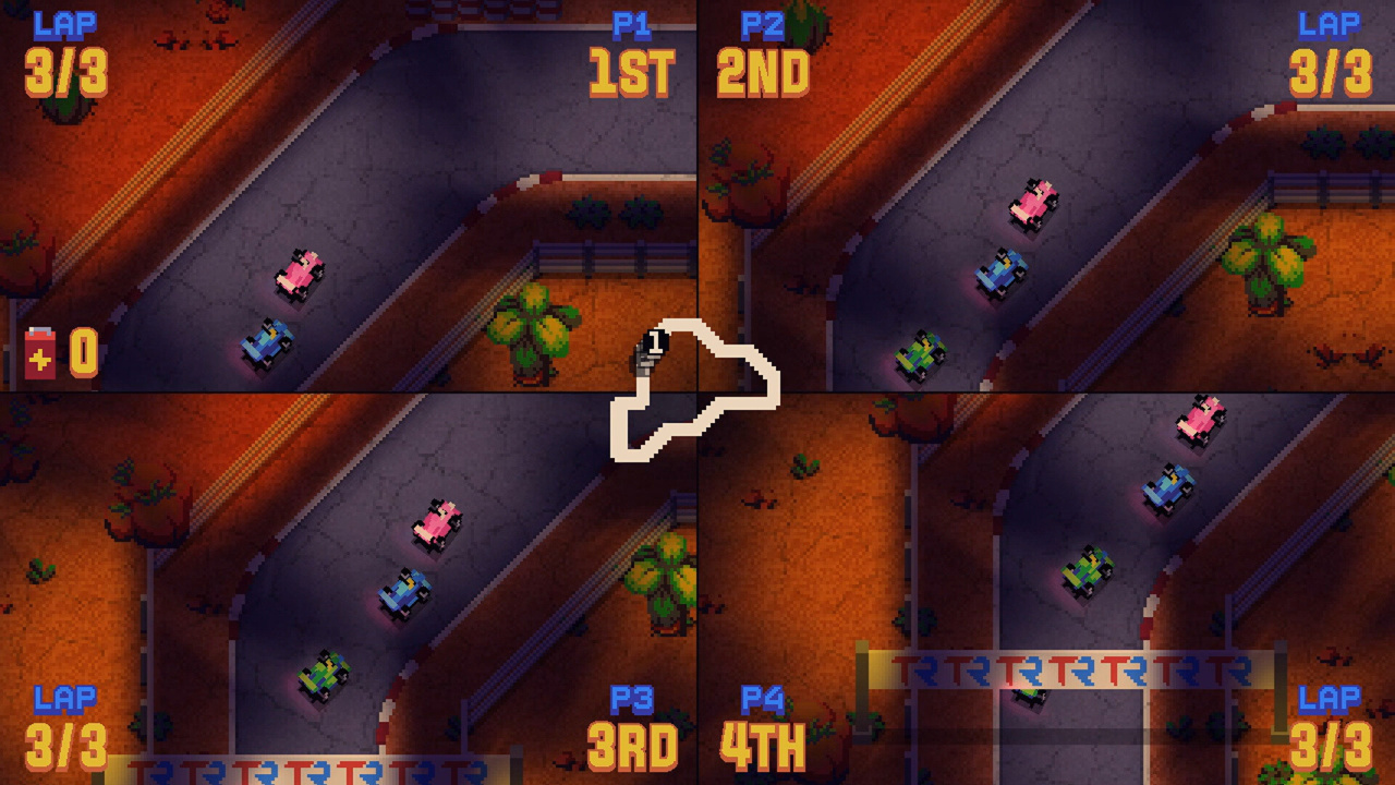 Скриншот Tiny Racing