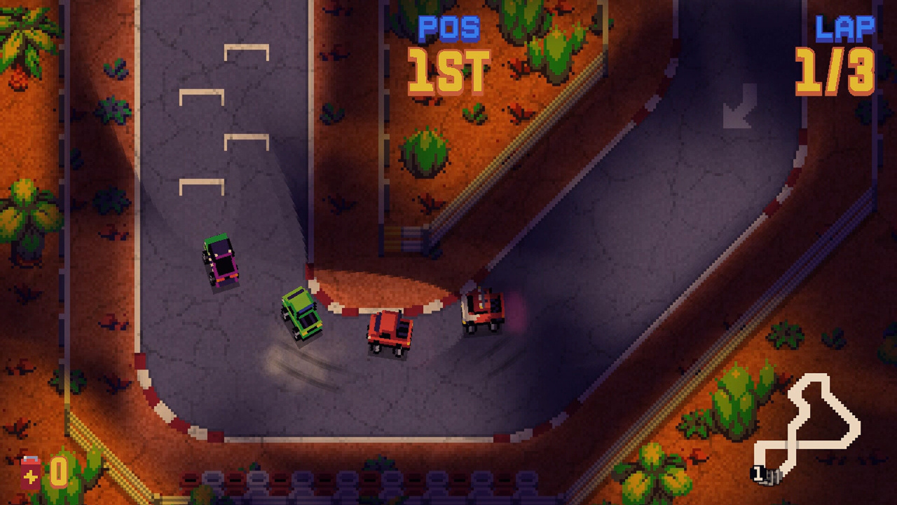 Скриншот Tiny Racing