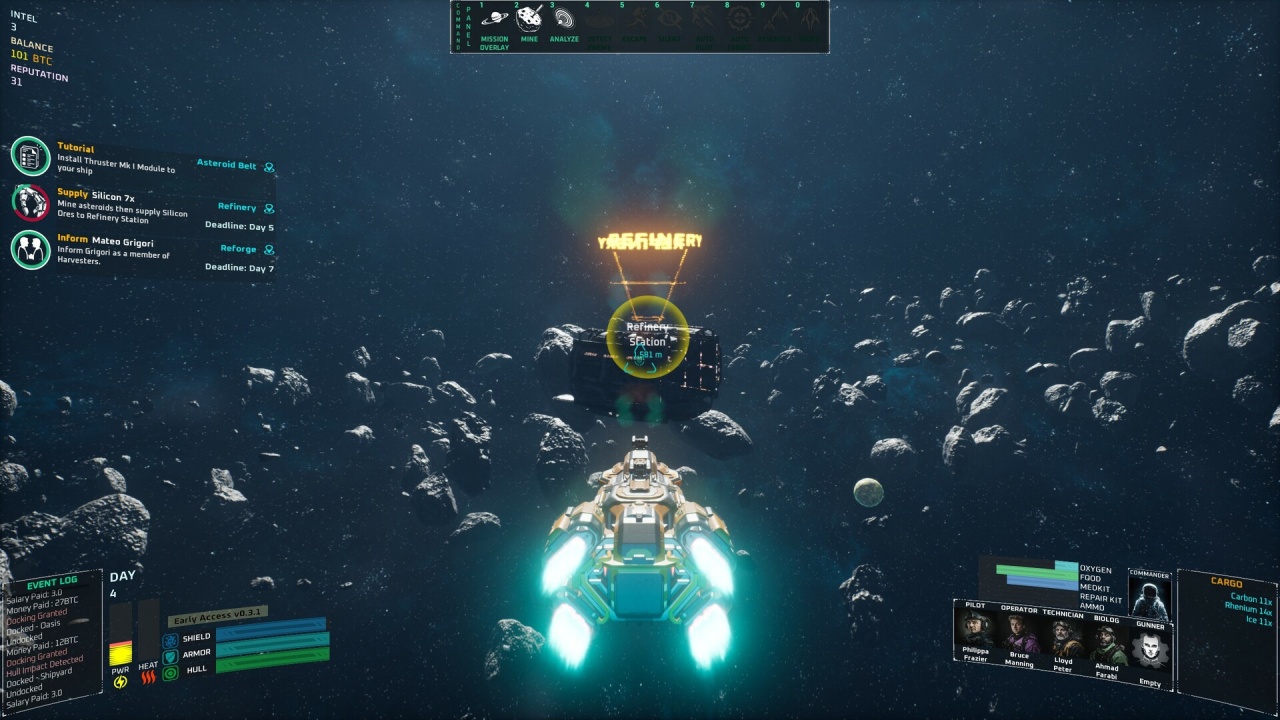 Скриншот Cosmic Miners