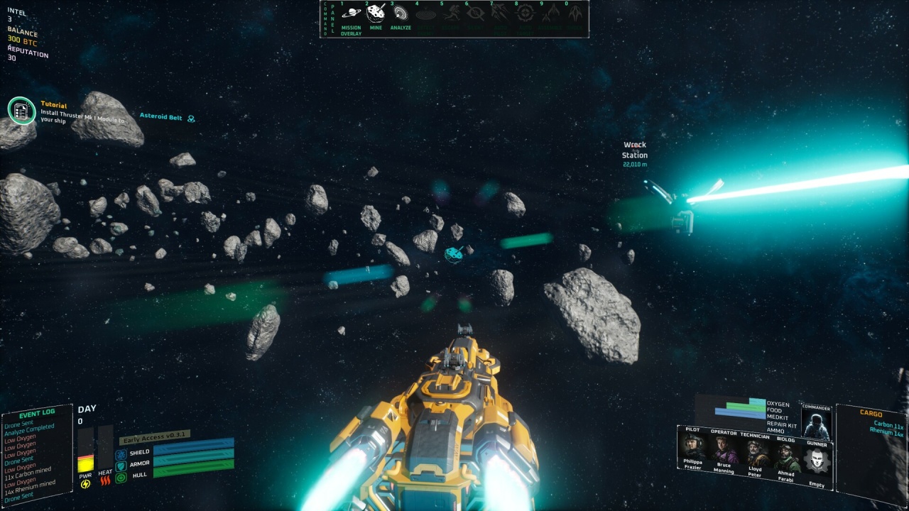 Скриншот Cosmic Miners