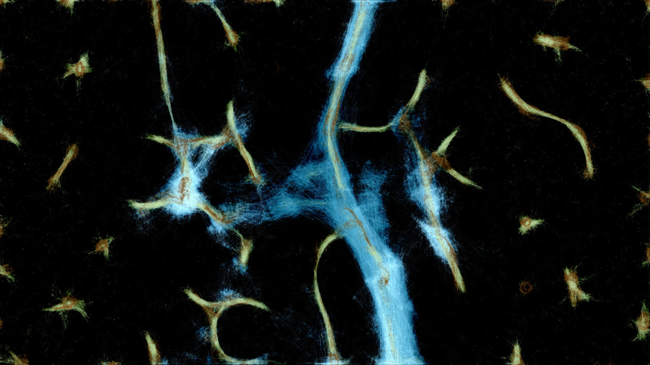 Скриншот PHYSARUM: Slime Mold Simulator