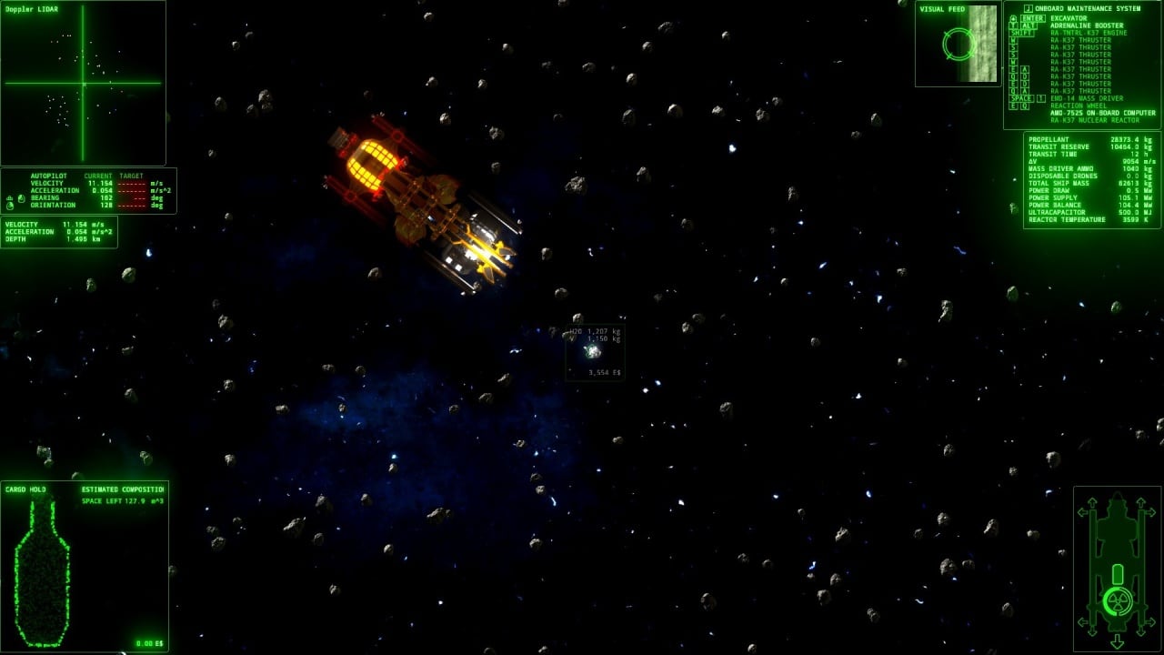Скриншот ΔV: Rings of Saturn