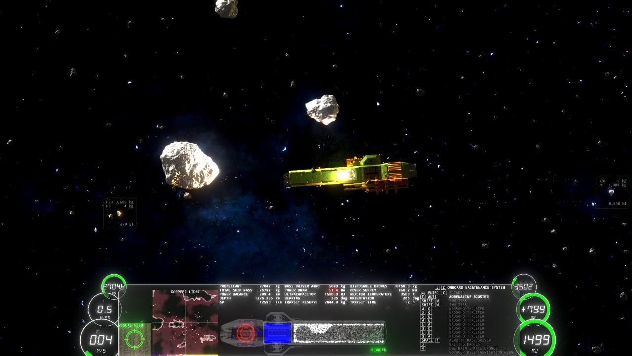 Скриншот ΔV: Rings of Saturn