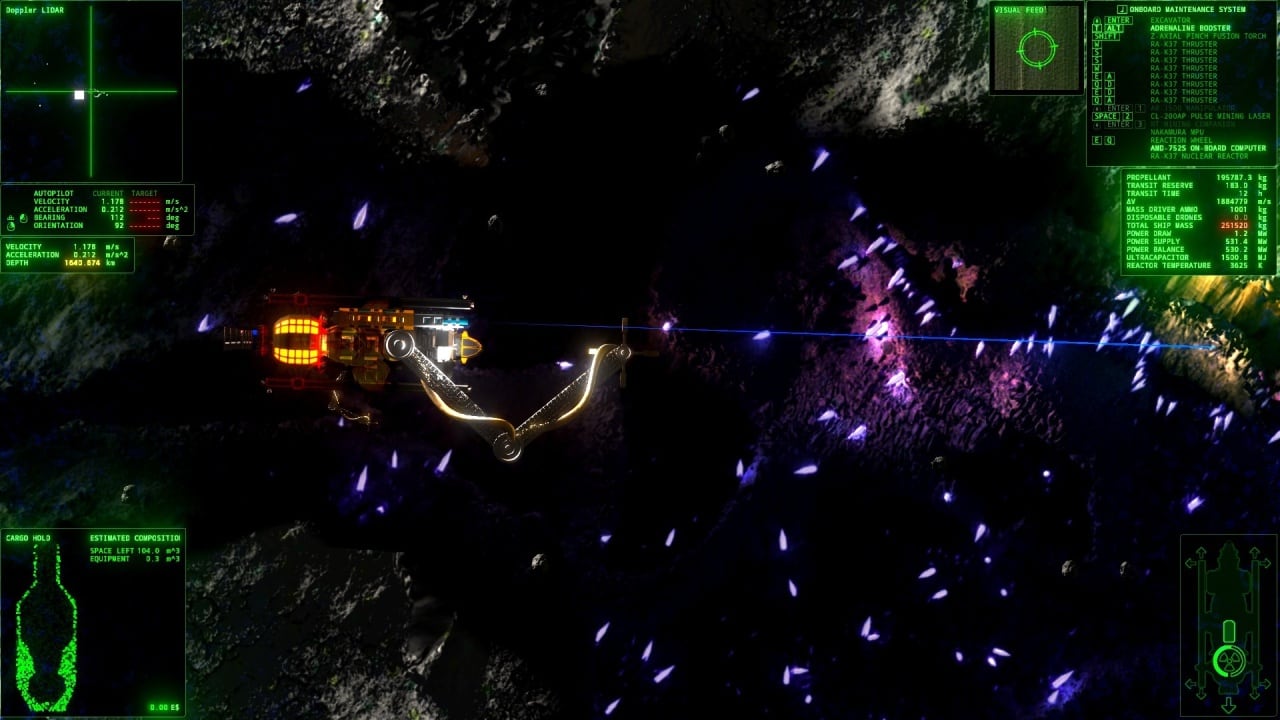 Скриншот ΔV: Rings of Saturn