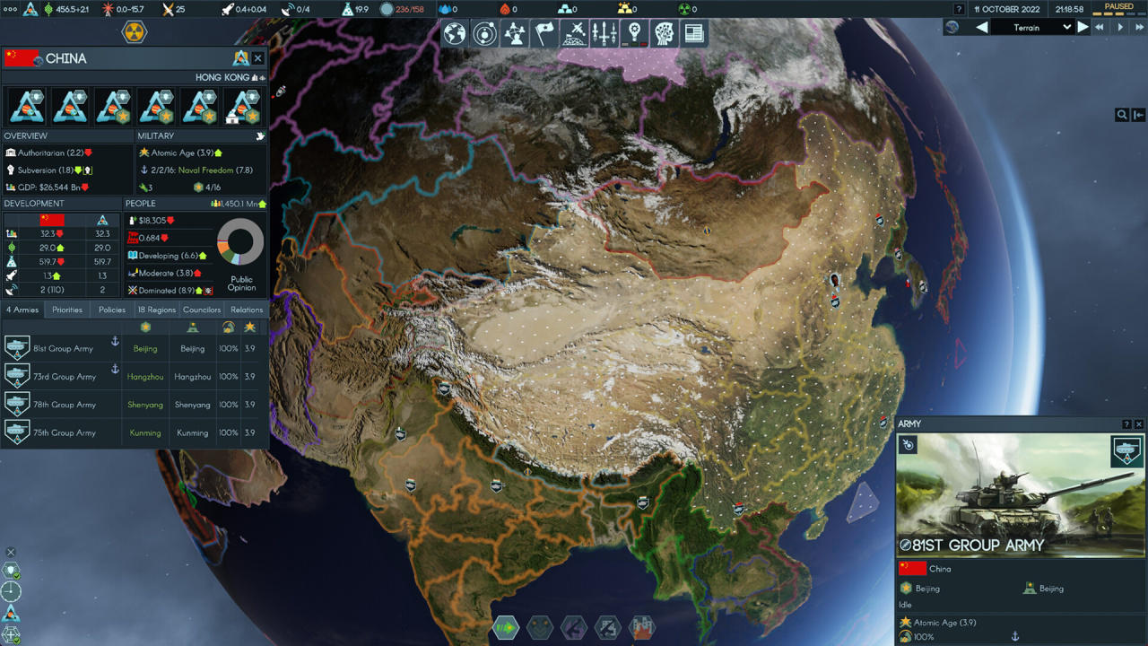 Скриншот Terra Invicta