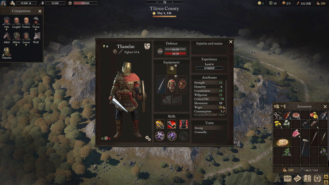 Скриншот Wartales