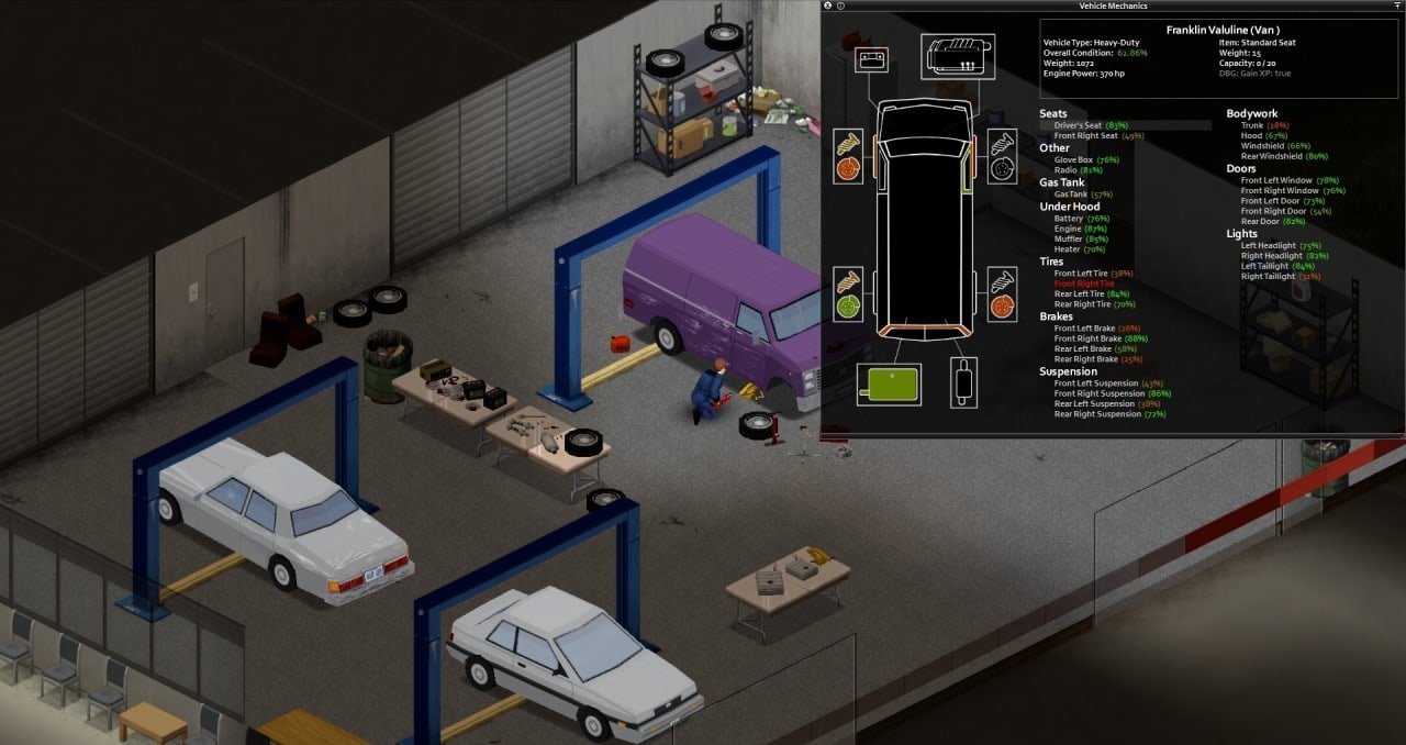 Скриншот Project Zomboid (Build 19473706)