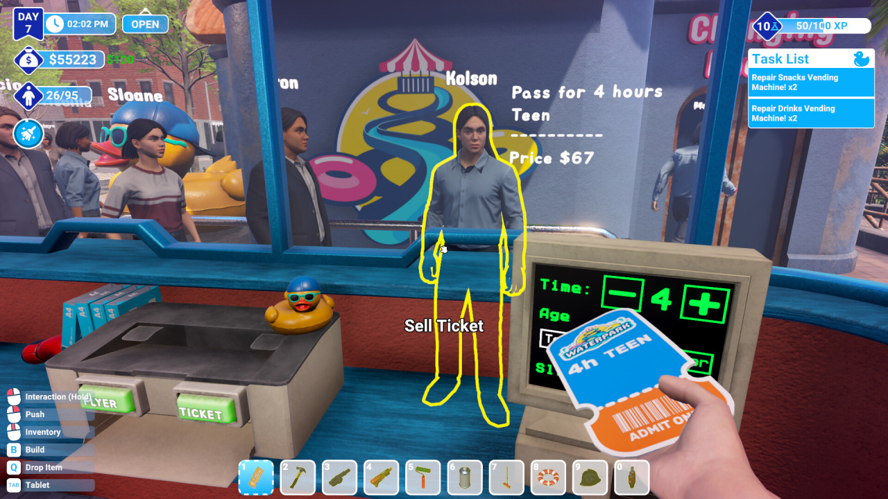 Скриншот Waterpark Simulator
