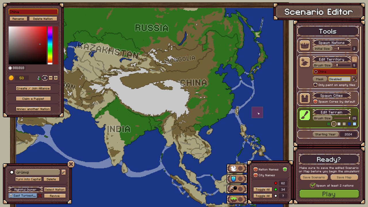 Скриншот Ages of Conflict: World War Simulator