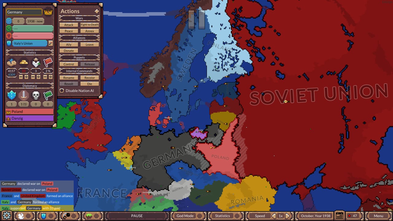 Скриншот Ages of Conflict: World War Simulator