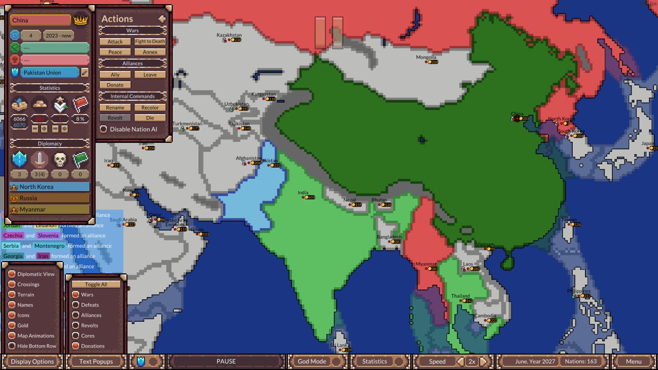Скриншот Ages of Conflict: World War Simulator
