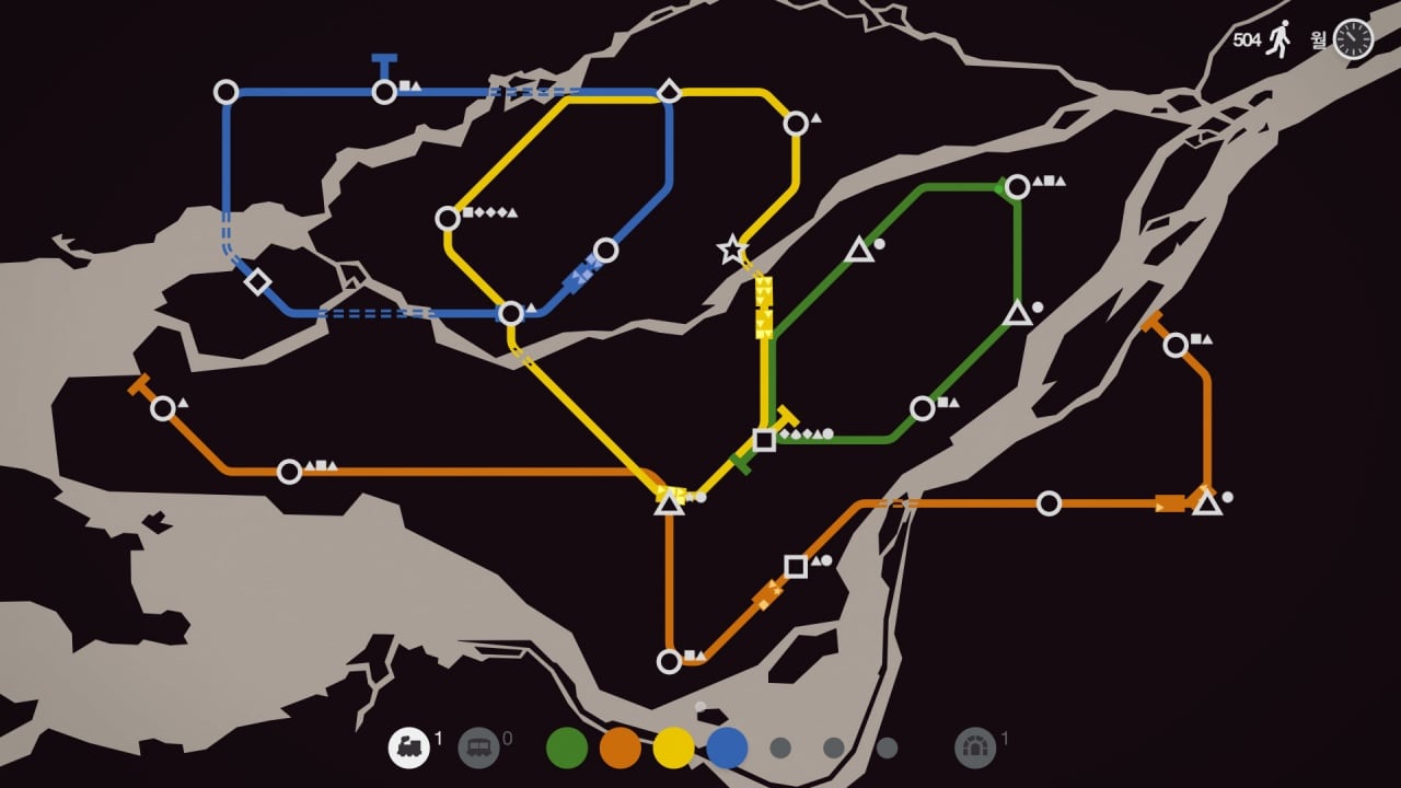 Скриншот Mini Metro