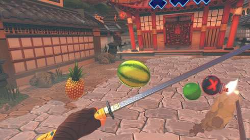 Скриншот Fruit Ninja VR