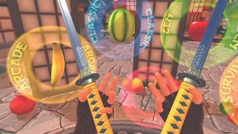 Скриншот Fruit Ninja VR