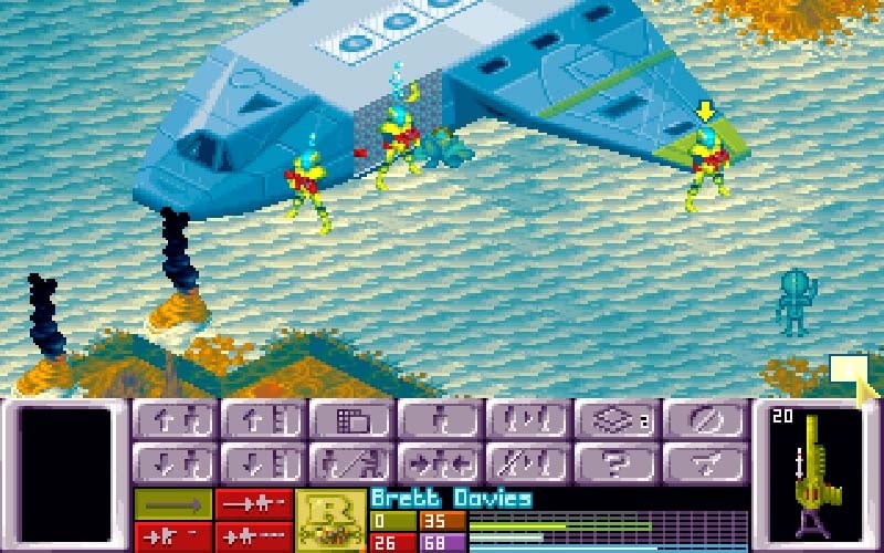 Скриншот X-COM: Terror From the Deep