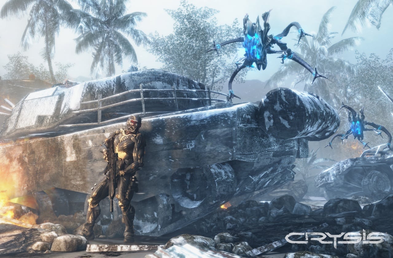 Скриншот Crysis (Сетевая версия на пиратке)