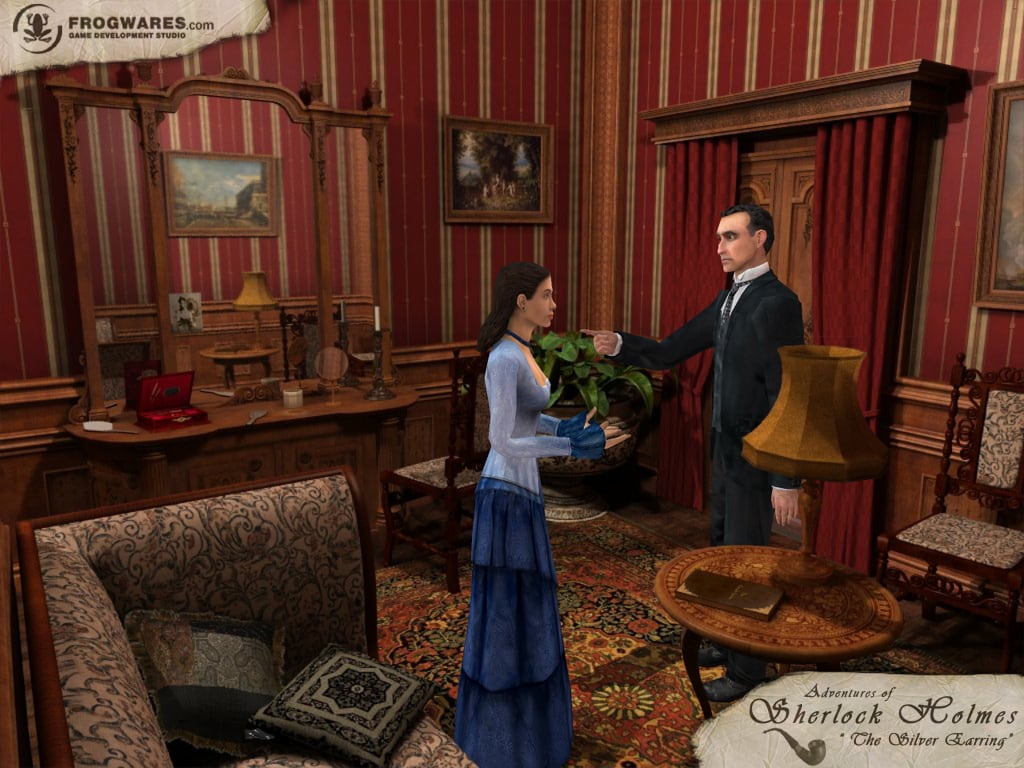 Скриншот Sherlock Holmes: The Secret of the Silver Earring