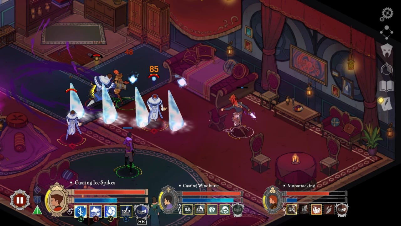 Скриншот Masquerada: Songs and Shadows