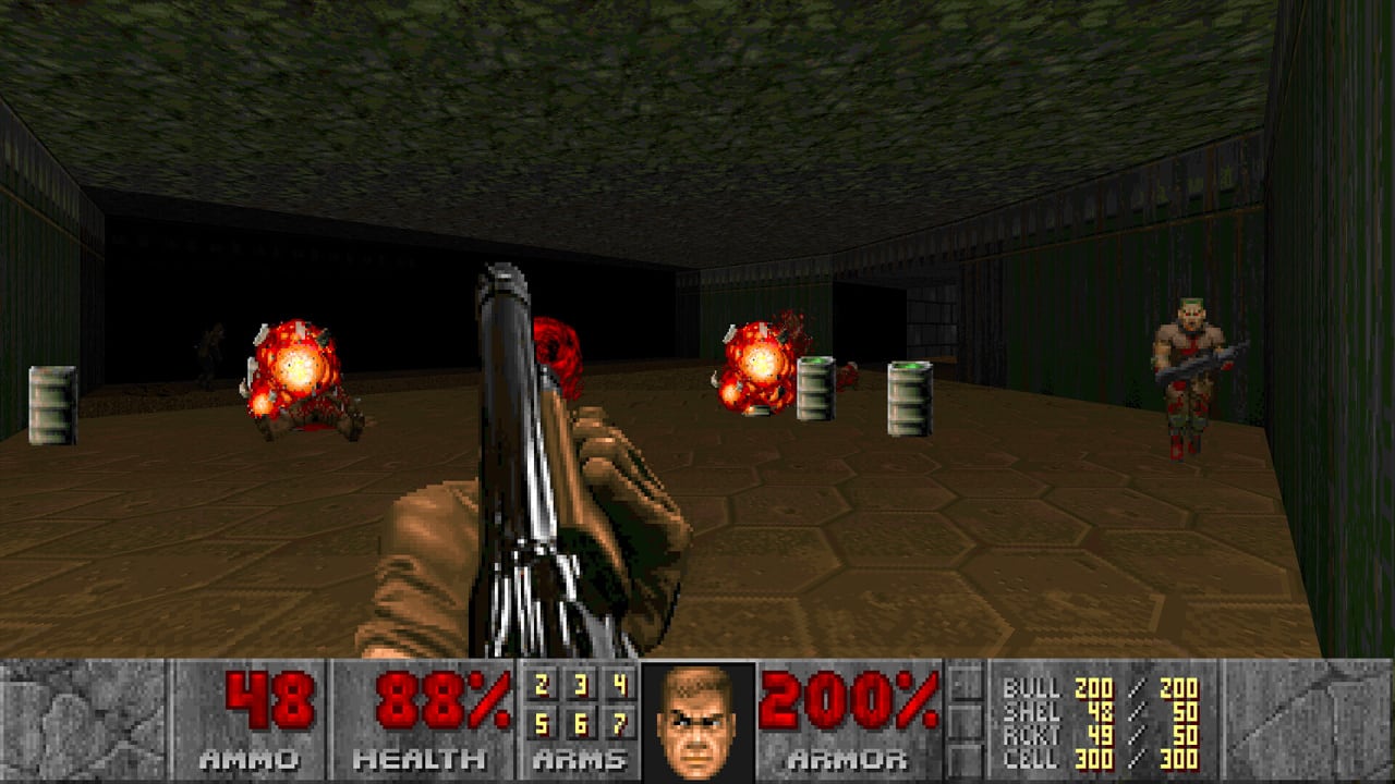 Скриншот DOOM (1993) + DOOM II