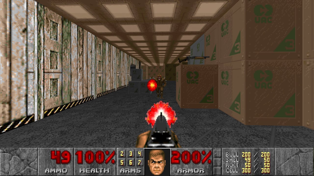 Скриншот DOOM (1993) + DOOM II