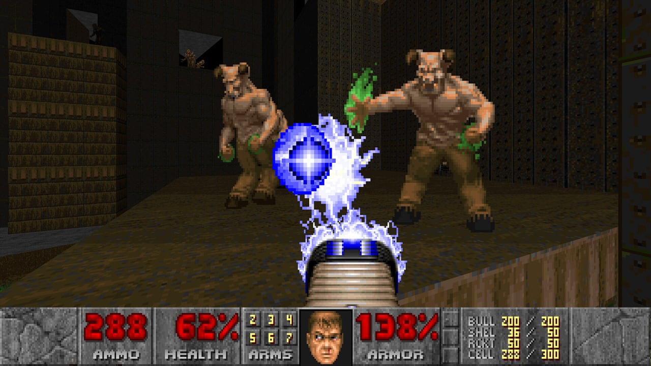 Скриншот DOOM (1993) + DOOM II