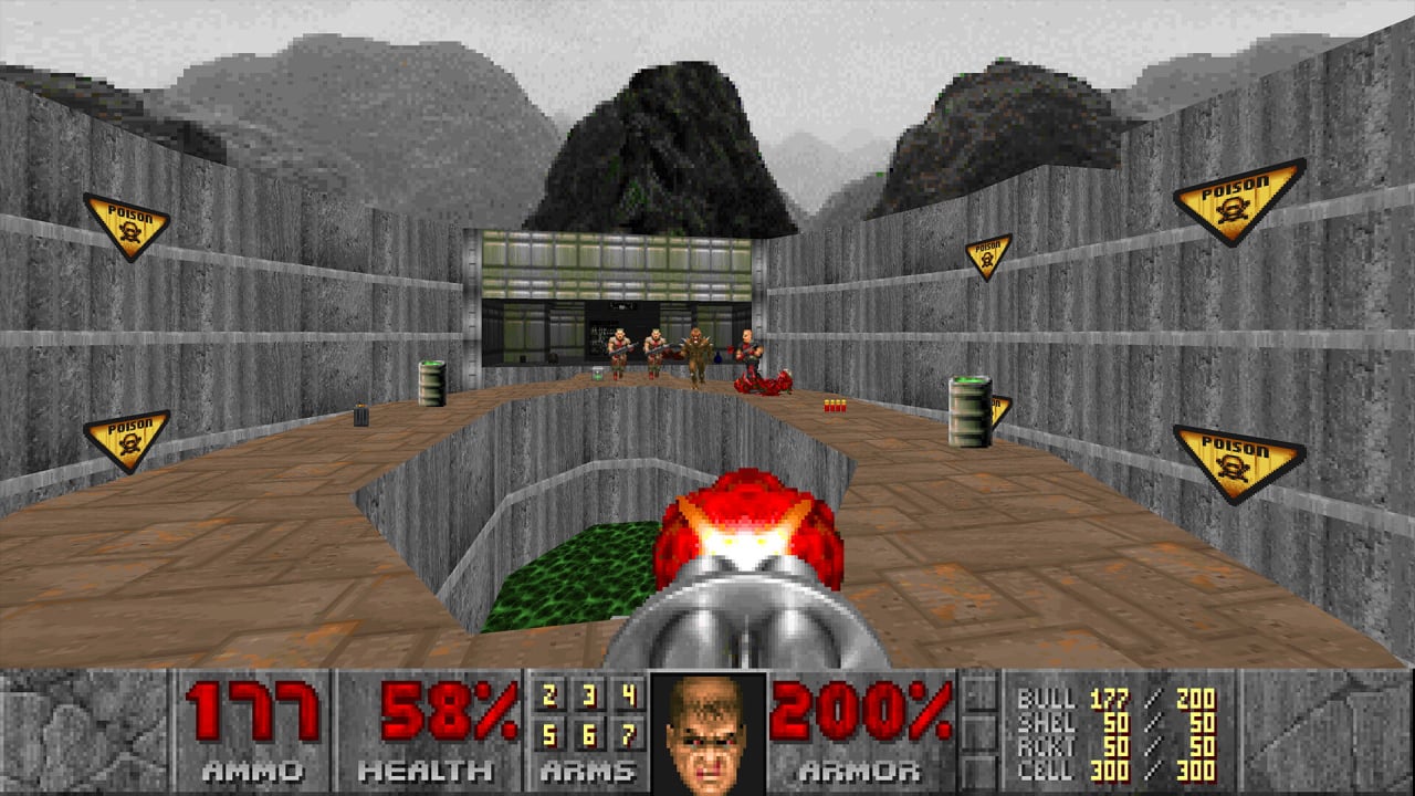 Скриншот DOOM (1993) + DOOM II