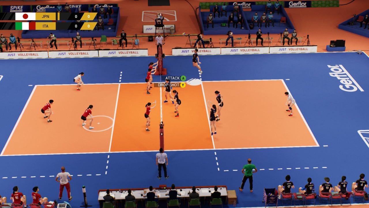Скриншот Spike Volleyball