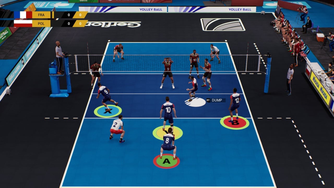 Скриншот Spike Volleyball