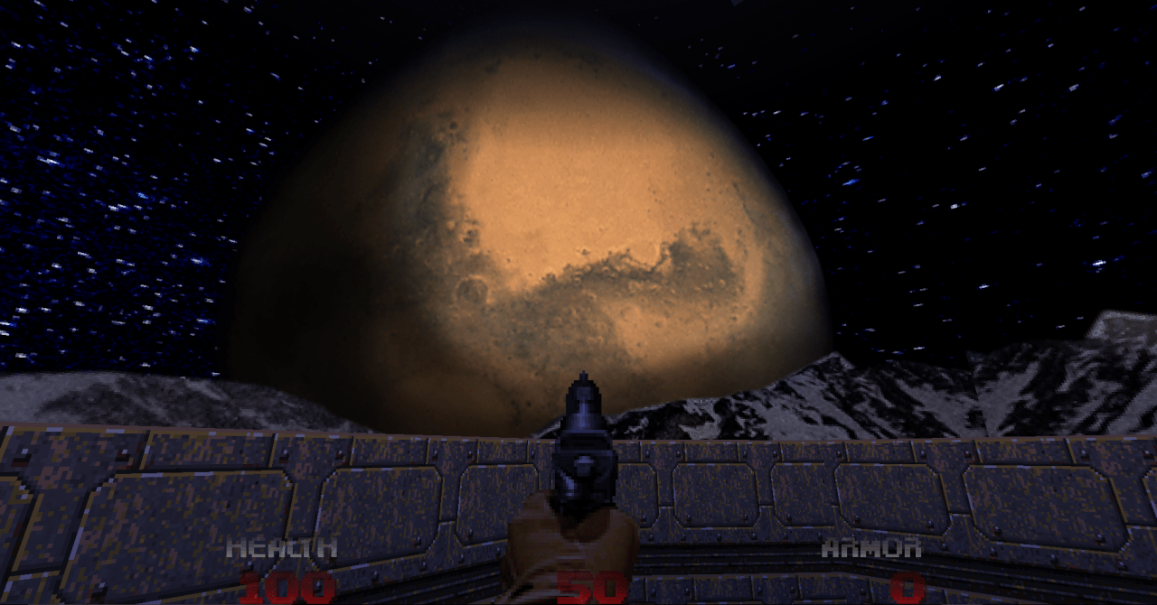 Скриншот Brutal Doom 64