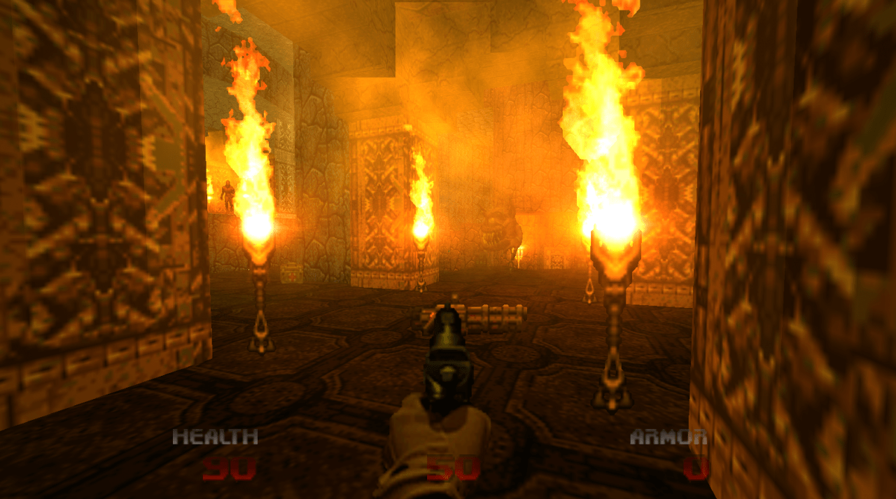 Скриншот Brutal Doom 64